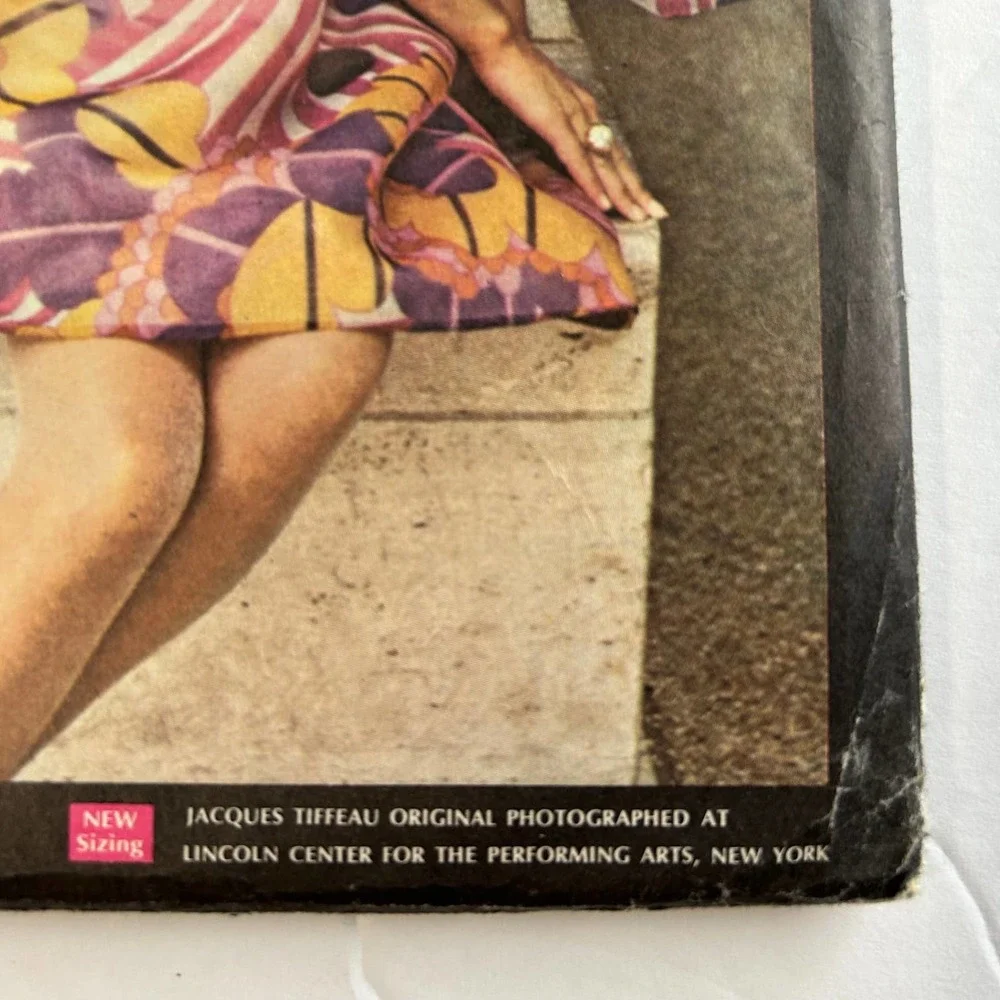 McCalls Vintage‎ Designer Collection Jacques Tiffeau Pattern #N/1084 Dress Sz 10